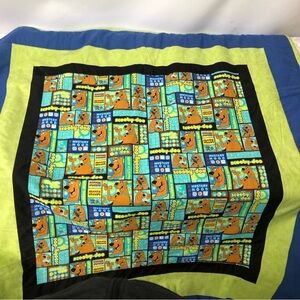 Handmade Scooby Doo throw blanket 42 in. X  45 in.